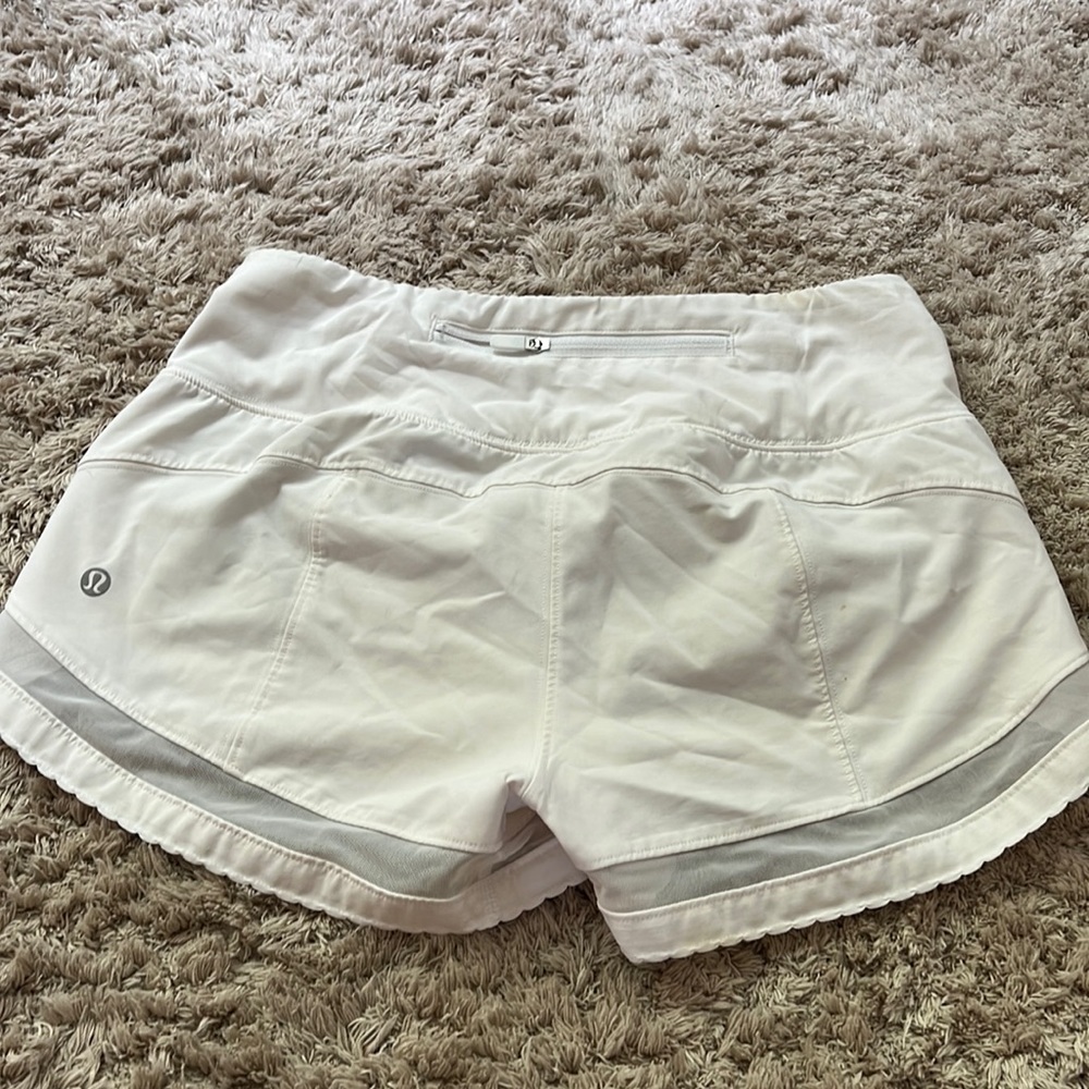 Lululemon time to sweat shorts size 2